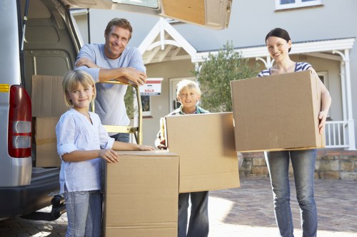 Eco-friendly packing materials used by professional services